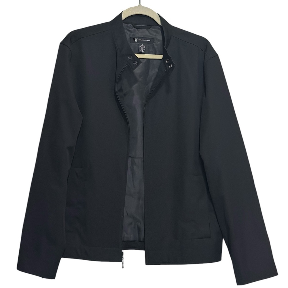 INC International Concepts Black Jacket